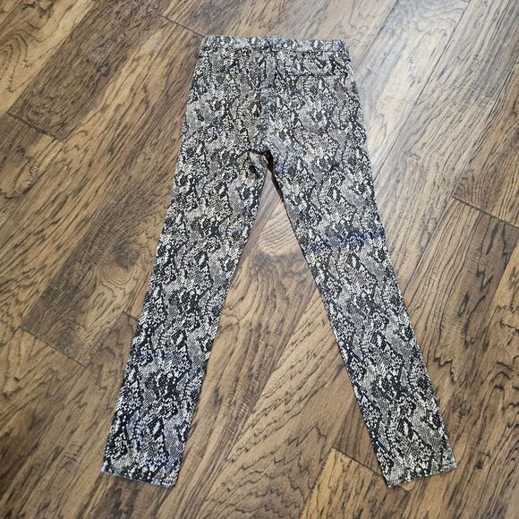 VERONICA BEARD 'Kate' Snake-Print High-Rise Skinny Jeans Size 2/26 - Picture 4 of 5